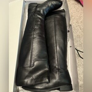 Womens Over the Knee Leather boots